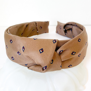 Vintage Necktie Headband