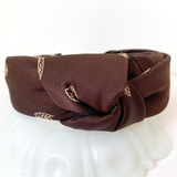 Vintage Necktie Headband