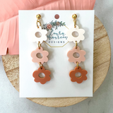 Blushing Blooms Maggie Earrings